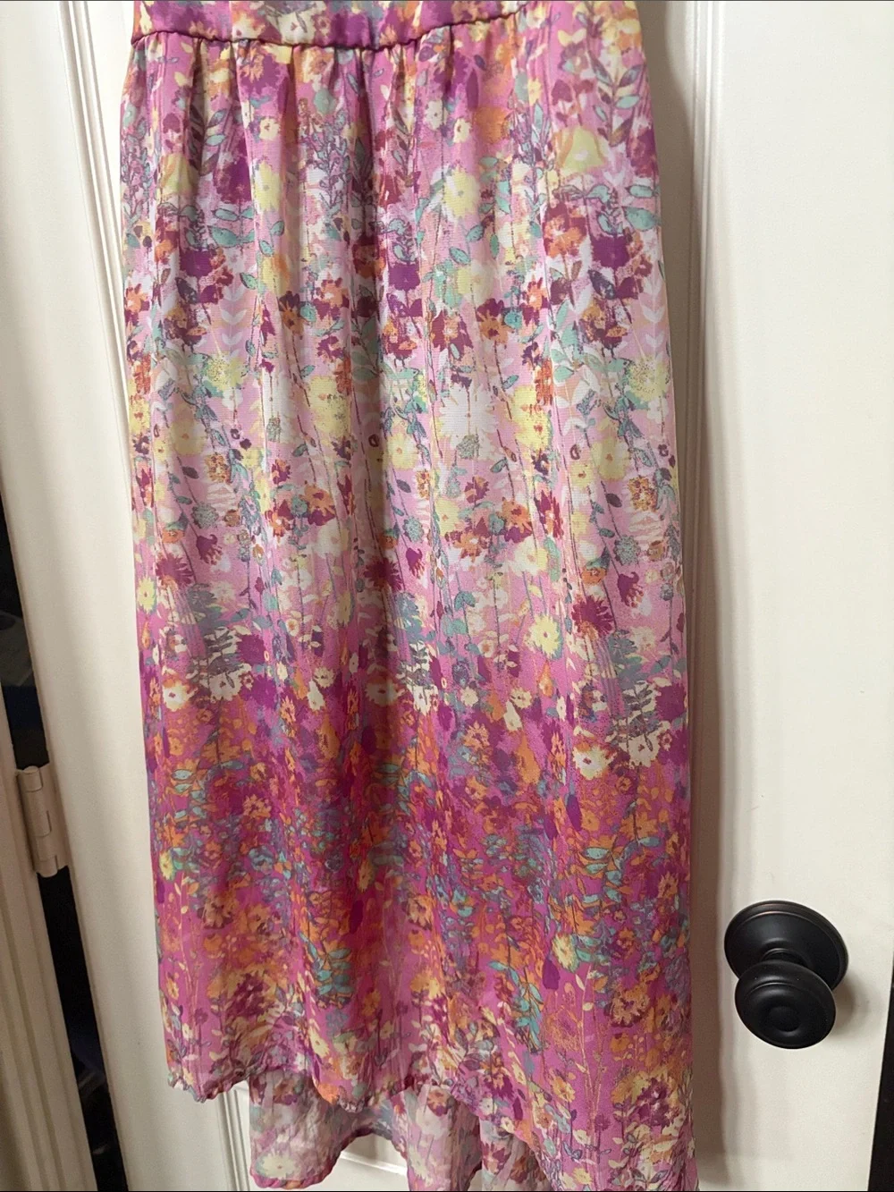 Girls' Floral Pink Sleeveless Dress by xhilaration